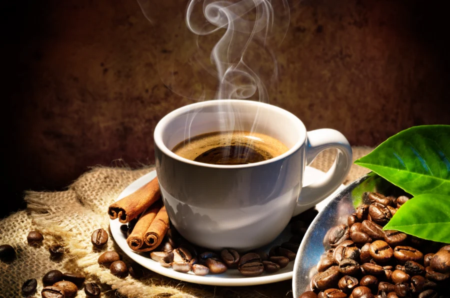 Espressomachine perfect kopje koffie