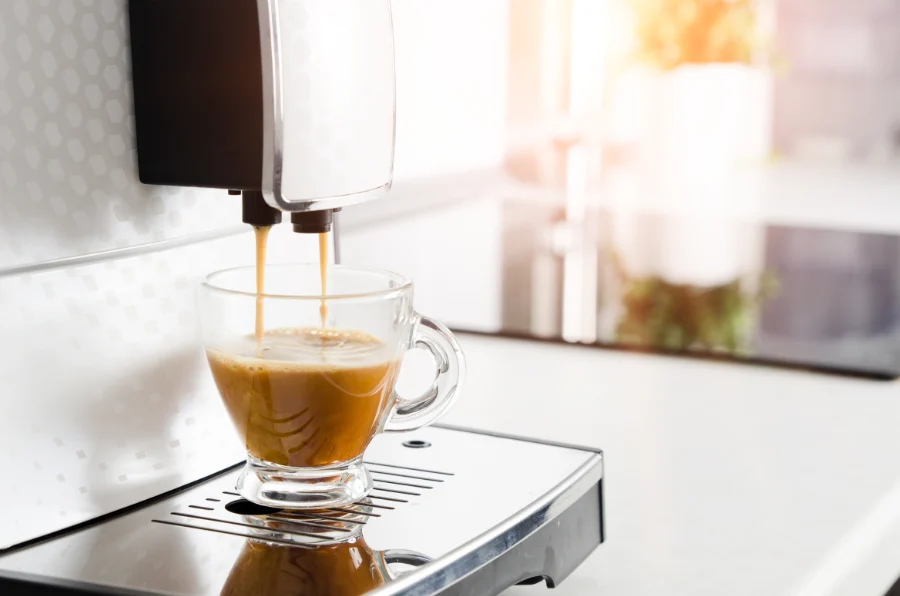 Espressomachine voor perfecte kopje koffie