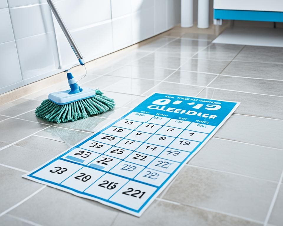 hoe vaak tegels badkamer schoonmaken Pallo.be